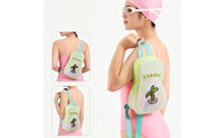 Waterproof EVA Swim Bag Water-Resistant Dry Wet Separation Bag Compact Lightweight for Swimmers