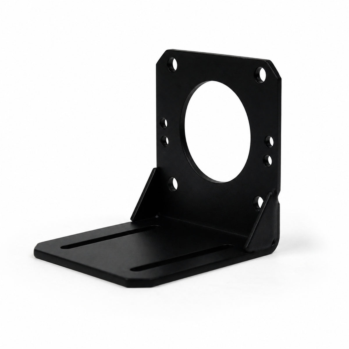 Synchronous Motor Bracket Horizontal Motor Mounting Bracket Rigid Metal for Makers, Equipment Setups, Repair Work