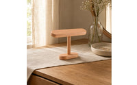 Rounded Edges Crossbar Jewelry Stand Wooden Bracelet Stand Stable Base Beaded Bracelet Holder Space Saving