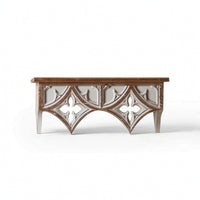 Wall Shelf with Carved Distressed Decorative Wall Shelf Classic for Entryway