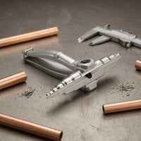 Manual Tube Expander Easy to Use Pipe Flaring Tool Silver-Colored Heating and Cooling Swaging Tool for Air-Conditioning Work