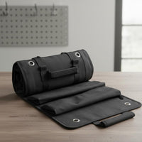 Waterproof Roll up Tool Bag Large Capacity Roll Up Tool Pouch Heavy Duty Portable for Mechanics, Handymen, Electricians, Job Site, Travel, Car