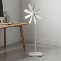 Grille-Less Floor Fan Quiet Function Transformable Pedestal Fan Air Circulator Energy Saving Home Appliance for Students