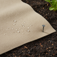 Geotextile Fabric for Gardening, Permeable Non-Woven Polyester for Planters and Drainage