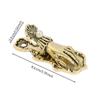 Hand Shaped Journal Clip Ornate Drop-Shaped Paperclip Shiny Clips for Scrapbooking
