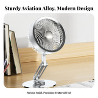 Foldable Desk Fan Easy Storage Portable Use for Dorm Rooms