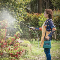 Electric Garden Sprayer with Dispensing Pole Powered Garden Sprayer with Shoulder Strap Portable for Gardeners, Yard, Patio