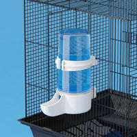 Automatic Water Dispenser Bird Waterer, Large and Small Bird Waterer, Bird Drinking Bottle, Hanging Water Feeder for Budgie Cockatiel