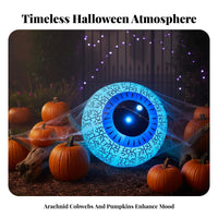 illuminateing pupilball Balloon Spooky Design Inflatable Decoration Photo professional grade for Yard