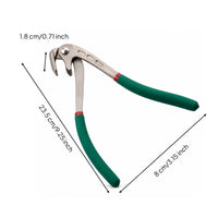 Strong Grip Dent Removal Puller with Hook Jaw Non-Slip Dent Removal Repair Pliers High Strength Sheet Metal Tool Long-Lasting for Garage, Workshop