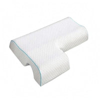 Contoured Memory Foam Sleeping Pillow Textured Side-Lying Support Pillow