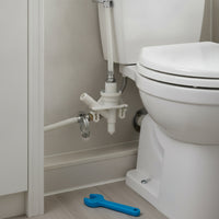 RV Toilet Water Valve Kit Pedal-Flush RV Toilet Valve with Filters for Campers