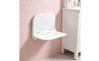 Wall-Attached Bathing Seat Sturdy Support Wall Mounted Shower Bench for Elderly