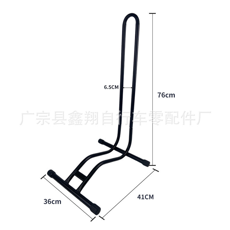 L-Shaped Bicycle Repair Stand and Display Rack