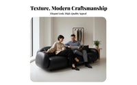 Minimalist Design Bubble Couch Unique Shape Rounded Bubble Couch High-Resilience Foam Sofa Ergonomic Support for Business Owners, Interior Designers, Small Apartment, Reception Area, Boutique, Bedroom