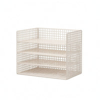 File Organizer with Shelves Space Saving Beneath the Desk Organizer for Students, Teachers, Office, Small Workspaces