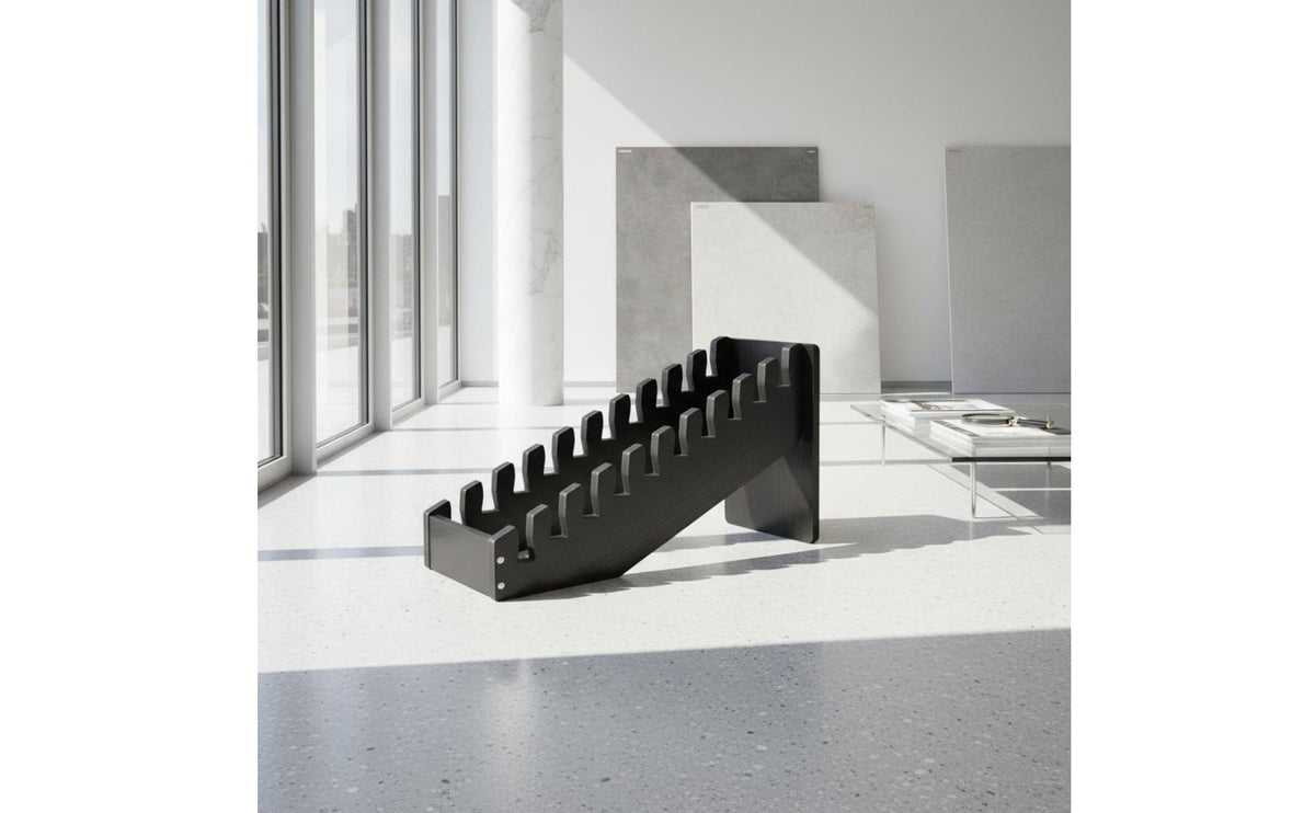 Tile Display Rack Floor Standing Ceramic Tile Showroom Rack Heavy Duty Stone Sample Display for Retail Store