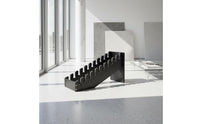 Tile Display Rack Floor Standing Ceramic Tile Showroom Rack Heavy Duty Stone Sample Display for Retail Store