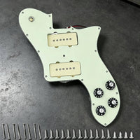 Loaded Pickguard Pre-Wired Prewired Pickguard Assembly Mounting Screws Included Musical Instrument Part for DIY Enthusiasts