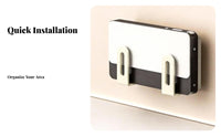 2 Pieces DrillDrillless Installation Adjustable Router Mount Space-Saving Design Adjustable Media Player Holder Multi-Purpose Device Shelf Does Not Block Transmission for Technology Enthusiasts, Office Workers, Living Room, Bedroom