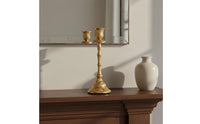 Luxury Design Peacock Pattern Centerpiece Elegant Ornate Candelabra Fine Carving European Design Candle Stand Stable Base for Wedding, Candlelight Dinner