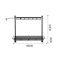 Folding Tabletop Rack Foldable Tabletop Shelf Rack   Folding Metal Shelf
