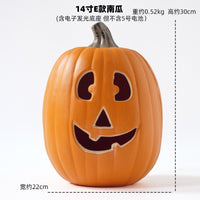 LED Halloween Pumpkin Light Set for Yard Decoration