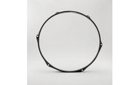 Black Drum Hoop with Six Holes Long-Lasting 6-Hole Drum Hoop Solid Counterhoop Heavy-Duty for Drummers