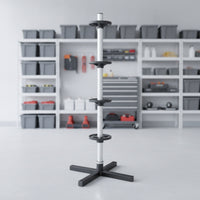 Tyre Rack Upright-Wheel Stand Compact Tyre Tree for Vehicle Owners