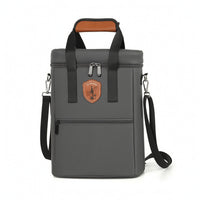 Wine Cooler Bag with Shoulder Strap Soft-Sided Wine Carrier with Handle Insulated Bag with Shoulder Strap Portable Tote Padded