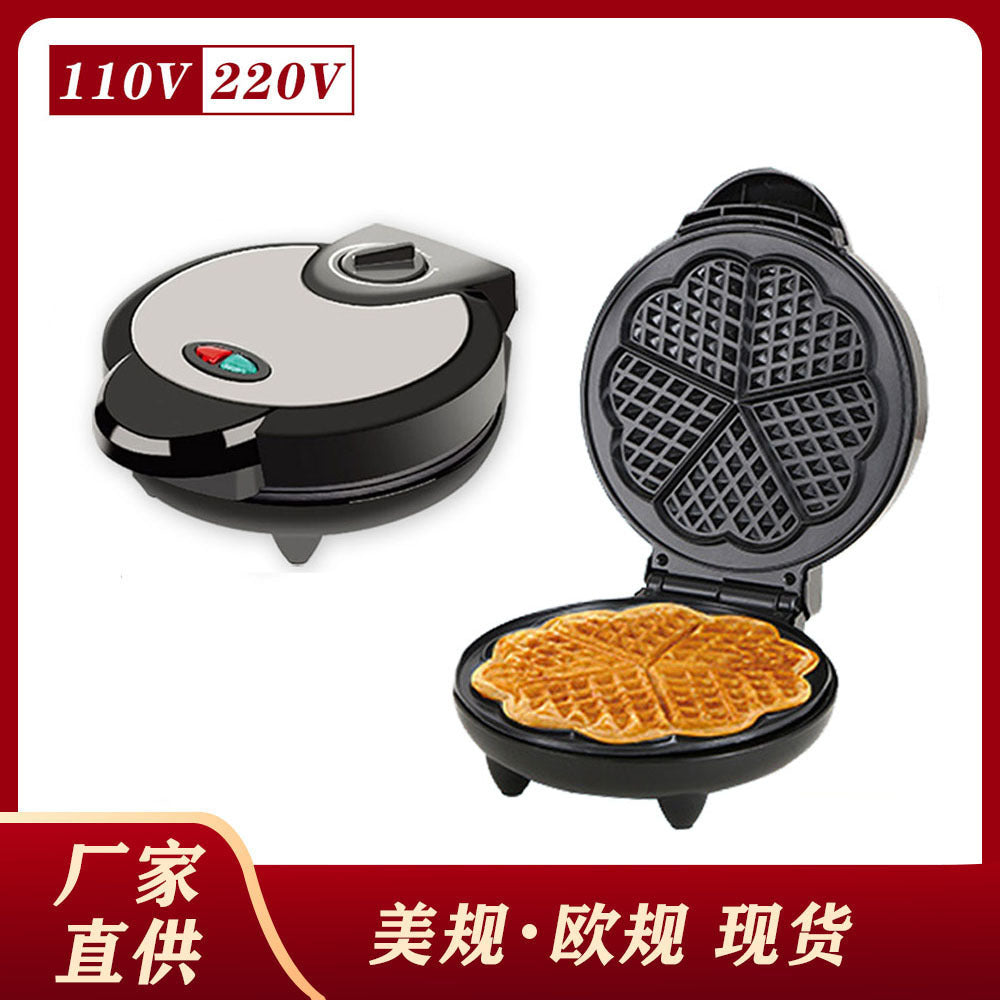 Electric Waffle Maker Heart Shape US Plug 110V
