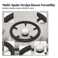 Marine Hardware Circular multi Spoke Boat Wheel
