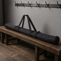 Double Strap Pole Bag Black Cylindrical Pole Bag Heavy Duty