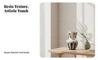 Cream-Colored Decorative Butterfly Vase Butterfly Vase Modern Style