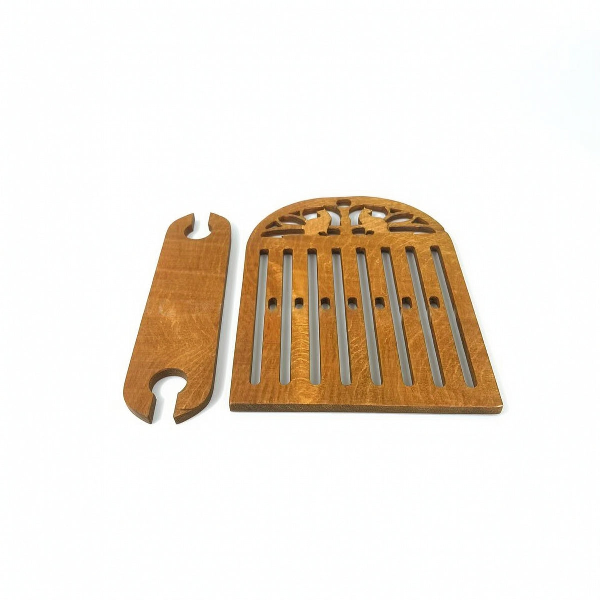 Backstrap Loom Handheld Weaving Loom Kit Weaving Kit with Shuttle Versatile Long-Lasting for Crafters, Home DIY, Travel