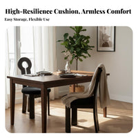 Wabi-Sabi Inspired French Vintage Dining Chair Unique Backrest Design French Design Wooden Chair High-Density Padded Seat Household Furniture for Interior Designers, Restaurant Owners, Homeowners, Cafe, Living Room, Study, Bedroom
