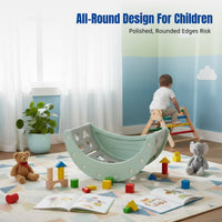 Multifunctional Infant Climbing Frame, Storage Cabinet, Book Organizer, Rocking Chair, Play Table
