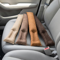 Universal Car Seat Gap Filler with Suede Leather Trim