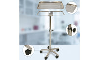Rolling Tray Table Multipurpose Wheeled Utility Stand Heavy Duty Tray Table with Wheels for Permanent Art Artists, Care Facilities