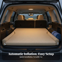 Portable SUV Trunk Mattress Easy to Inflate Inflatable Car Bed Non-Slip Bottom Car Back Seat Air Bed Comfortable for Road Trippers, Travelers, Families, Long Drives, Camping, Outdoor