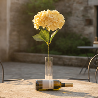 Artificial European Hydrangea Stem, 54 Petals, for Home, Hotel, and Event Decor