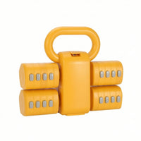 Adjustable Dumbbell Compact Handheld Fitness Weight with Removable Blocks Detachable Dumbbells for Home Workouts