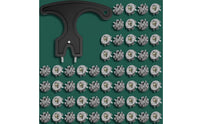 Wear-Resistant Replacement Golf Spikes Includes Removal Tool Footwear Accessory for Golfers