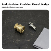M14 Pressure Washer Adapter Solid Brass Pressure Washer Quick Connect Adapter