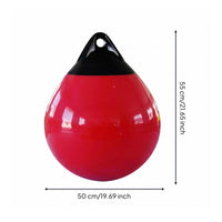Anti-Collision Buoyant PVC Boat Guard Resistant Marine Gear for Vertical Hanging