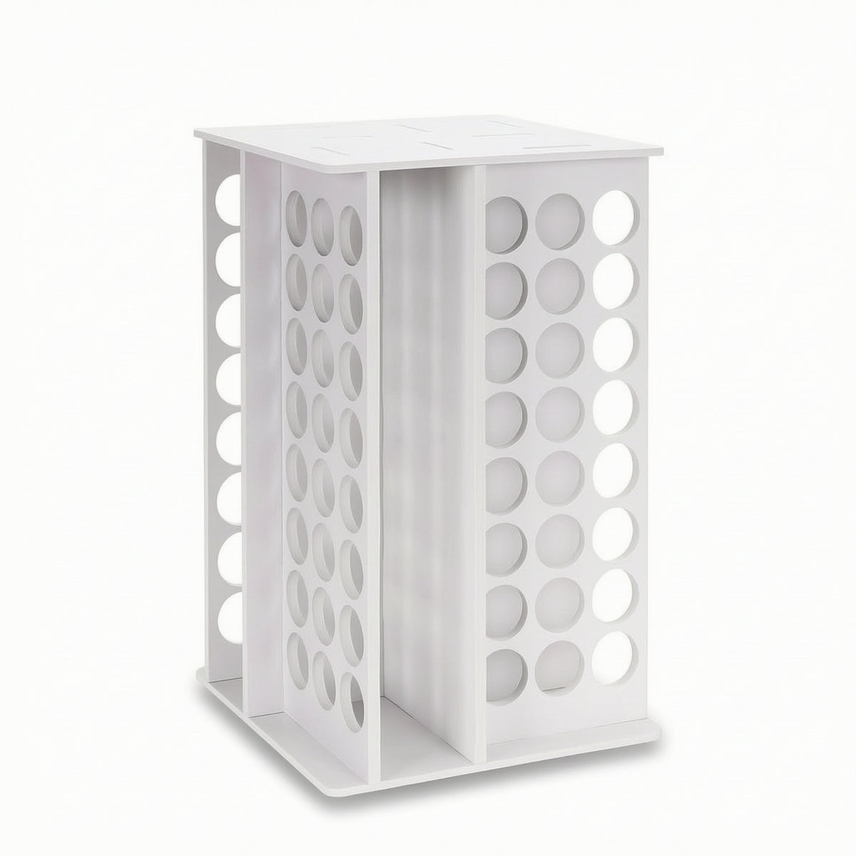 Paint Bottle Storage Rack Vertical Paint Rack with Rotating Base Sturdy Neat for Crafters, Art Studio, Craft Room