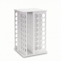 Paint Bottle Storage Rack Vertical Paint Rack with Rotating Base Sturdy Neat for Crafters, Art Studio, Craft Room