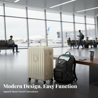 Telescopic Handle Hardside Suitcase rigid case Hardside cabin luggage Combination Lock Rolling Luggage long-lasting rigid shell for journeyers, Frequent Flyers, journey, journeys, short weekend journeys, Airports