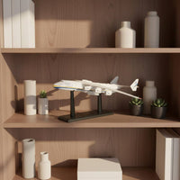 Display Stand 1:144 Plane Model Easy Assembly Heavy Cargo An-225 Model Desktop Decoration Glueadhesive-Free Airplane Kit Collectible for Collectors