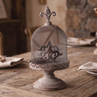Decorative Birdcage Candle Holder Distressed Birdcage Candle Holder Rustic Bird Cage Lantern for Wedding, Mantel